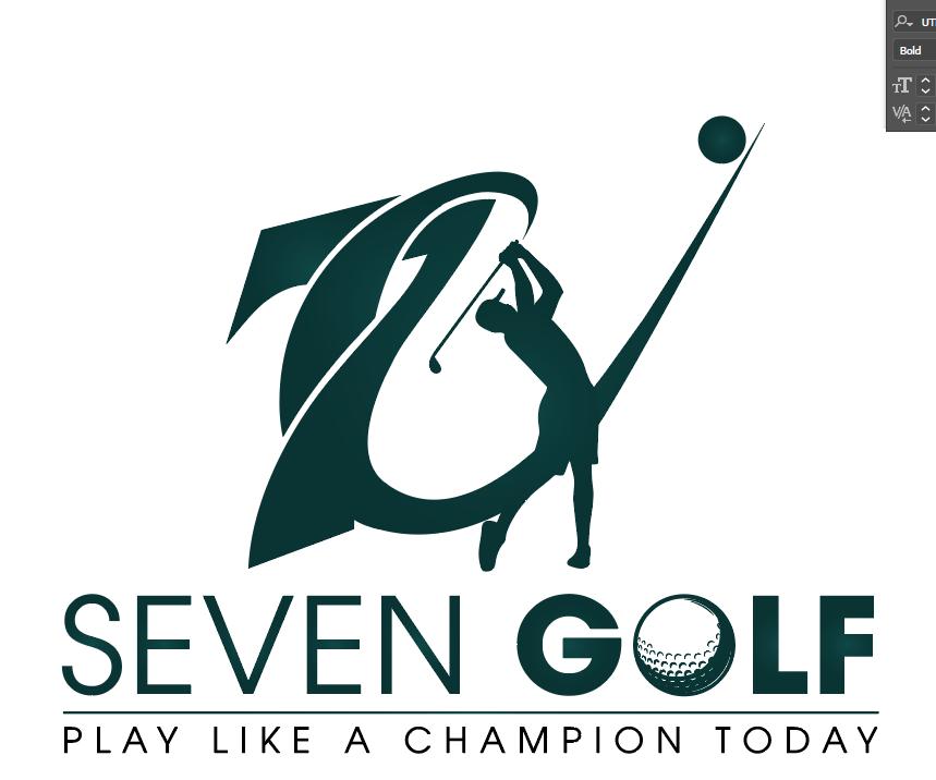 Thiết Kế Logo Seven Golf - Dự Án Công Ty Cổ Phần Young Plus